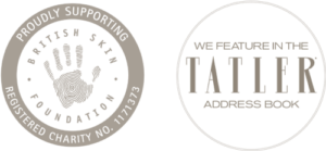 British Skin Foundation and tattler logos