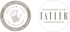British Skin Foundation and tattler logos