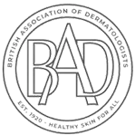 London dermatologist Dr Derrick Phillips memberships - British Association of Dermatologists logo