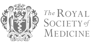 London dermatologist Dr Derrick Phillips memberships - Royal Society of Medicine logo