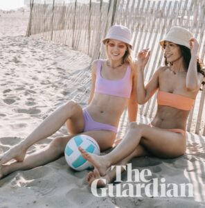 Women at the beach