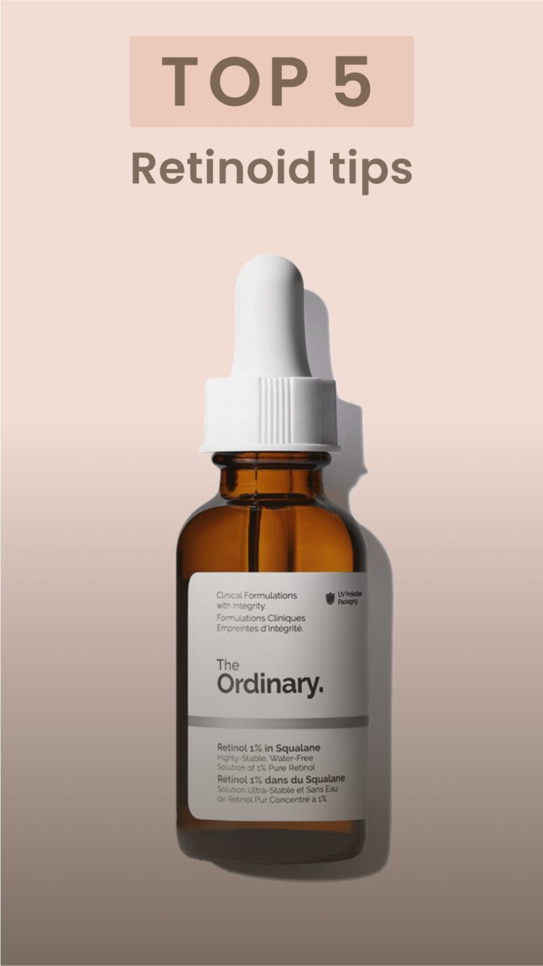 Dermatologist tips for retinoid use